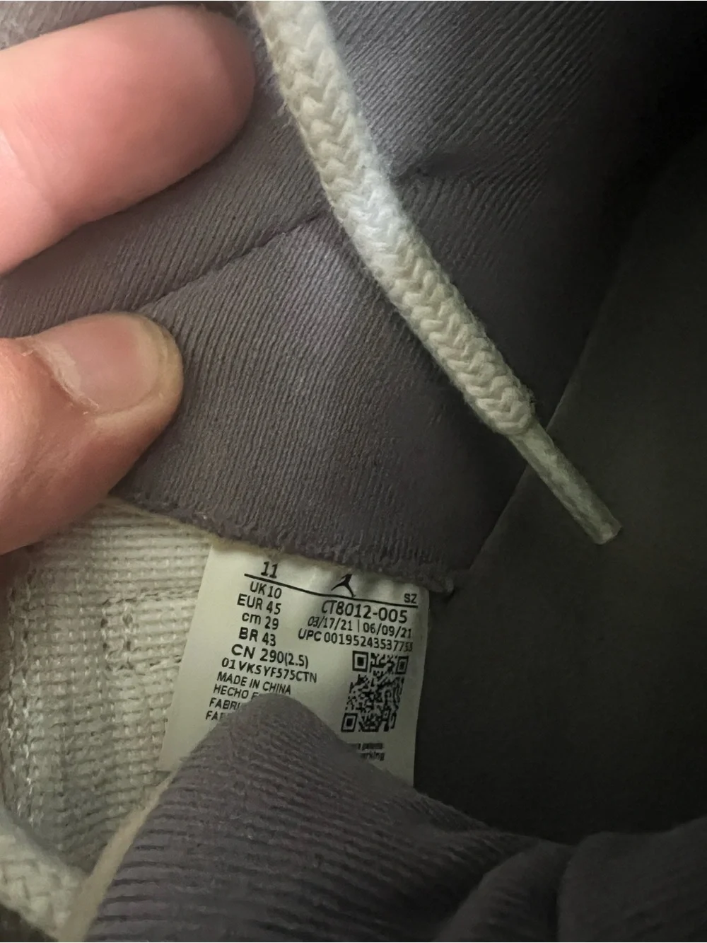 Size 11 - Jordan 11 Retro High Cool Grey